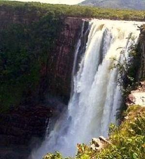 Aponguao Waterfall in the Grand Sabana